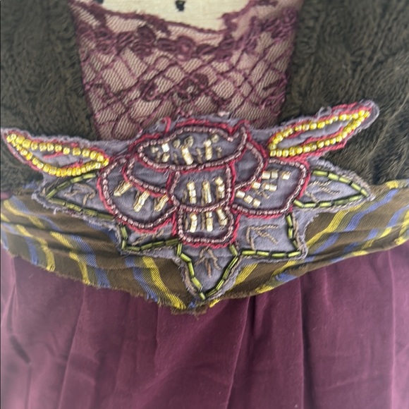 Free People Purple and Brown Dress - Picture 4 of 5